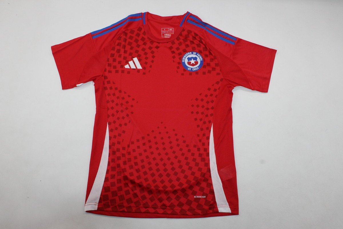 AAA Quality Chile 2024 Home Soccer Jersey